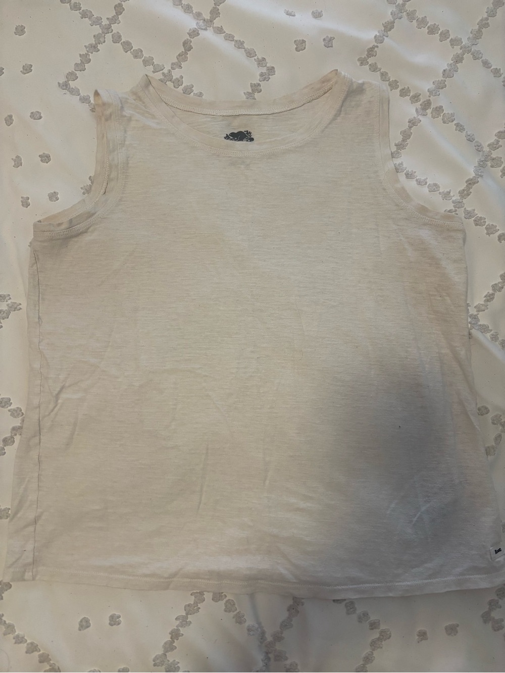 Roots Cream Tank Top - Lightweight Cotton